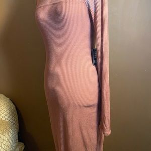 Pink dress long sleeve
